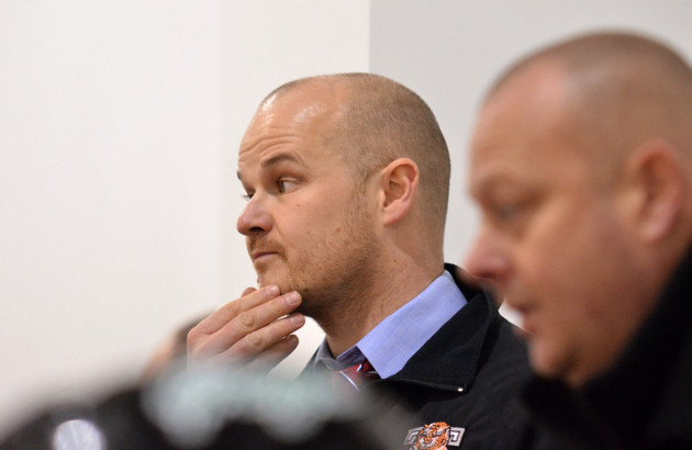 Telford Tigers Head Coach Tom Watkins