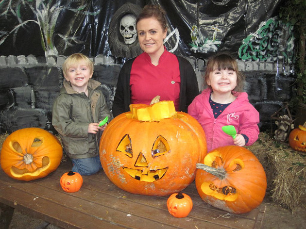 Telford nursery helps Hoo Farm get ready for halloween