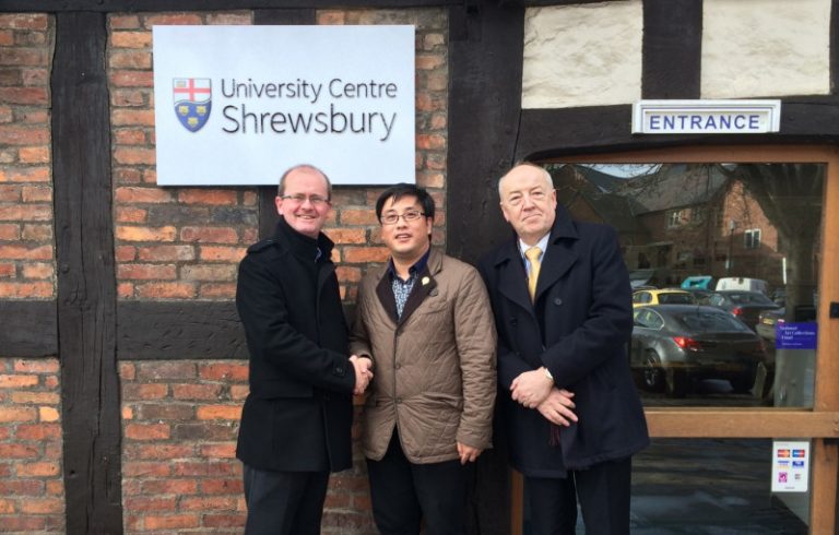 Shrewsbury visit strengthens international links