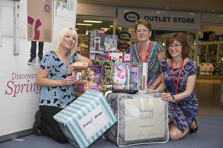 Store makes Hope House donation in memory of Oswestry couple