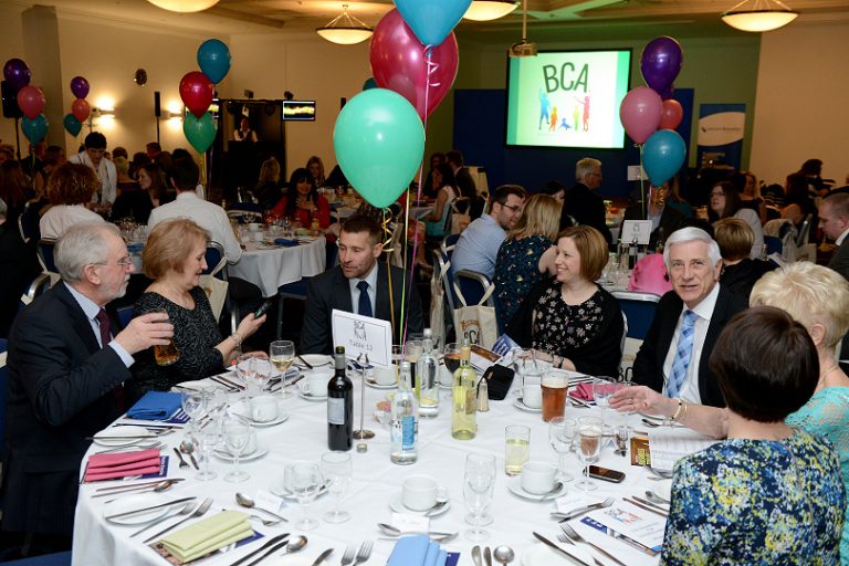 Guests enjoying a previous Shropshire Businesses for Children Awards