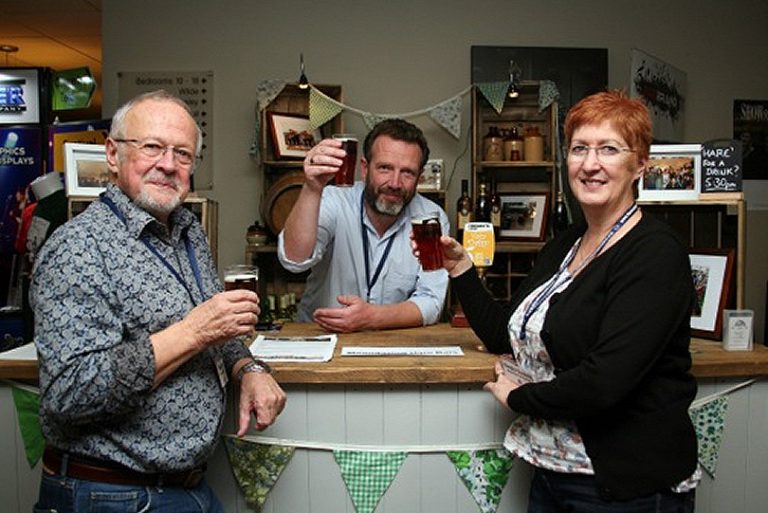 Festival bars keep it local and serve Shropshire cheer