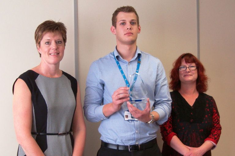 Shropdoc award staff at special ceremony