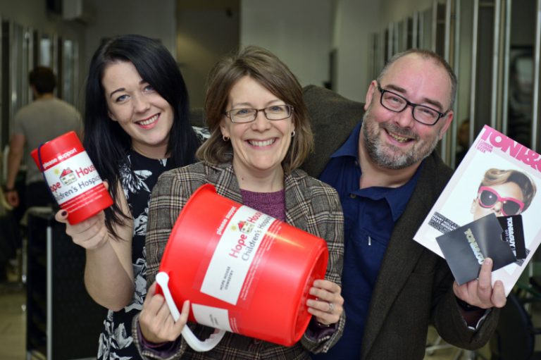 Shrewsbury hair salon helps boost fund raising event