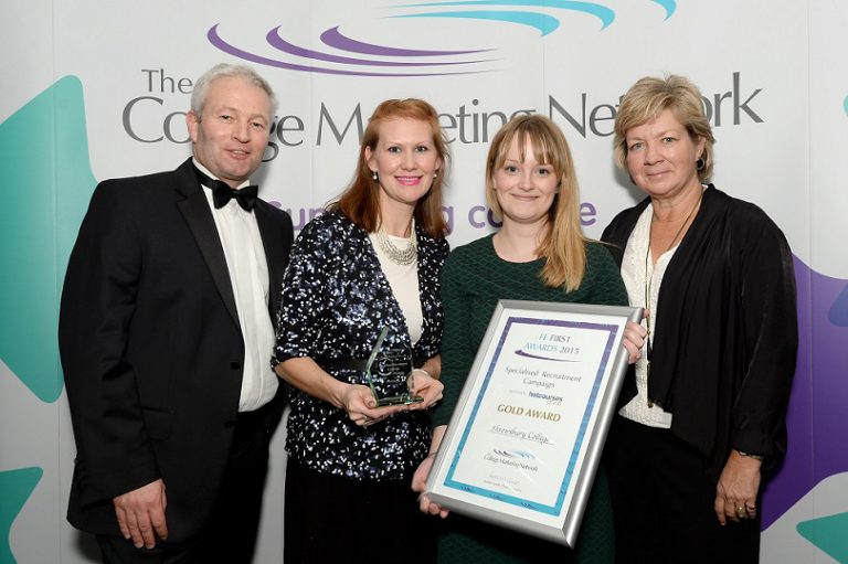Shrewsbury College marketing team wins national sector award