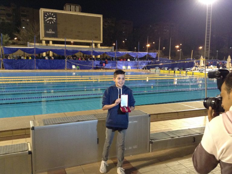 Shropshire swimmer sets eyes on Egyptian national team