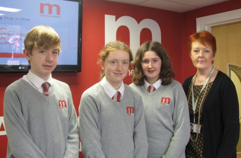 Young enterprise event success for The Marches School Students