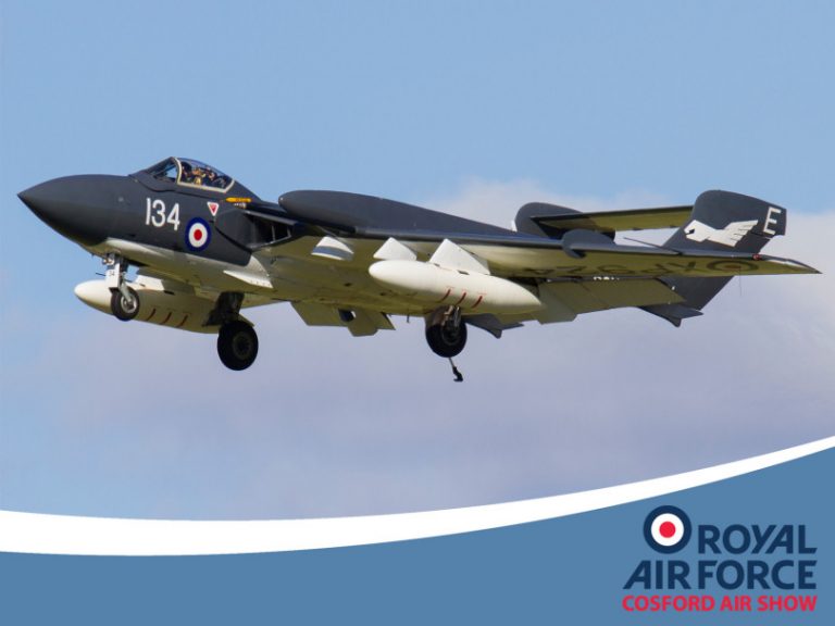 Classic jet showcase at RAF Cosford Air Show