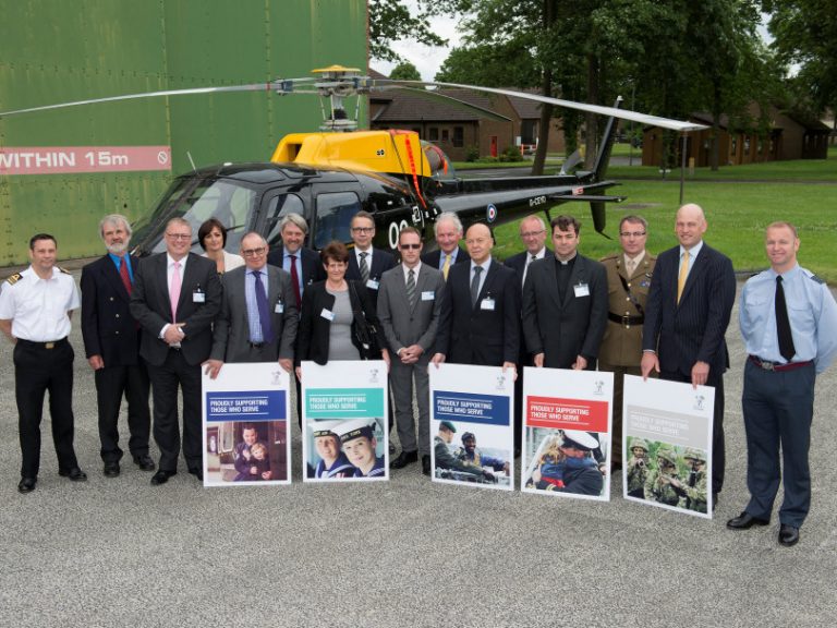 Shropshire businesses visit RAF Shawbury in the lead up to Armed Forces Day