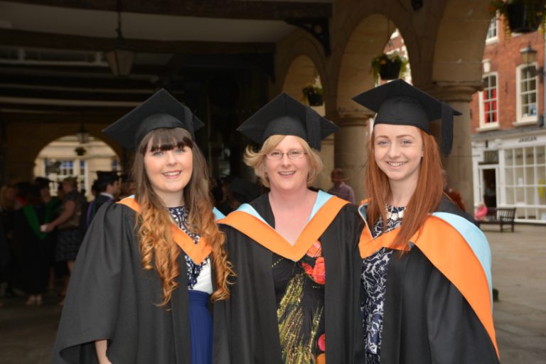 Higher Education students take part in annual graduation ceremony in St Chad’s