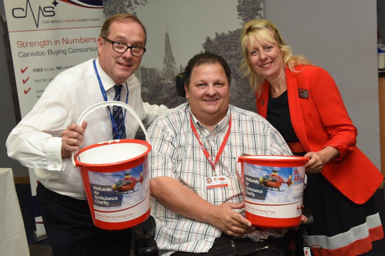 £1,500 raised for Midlands Air Ambulance at county business event