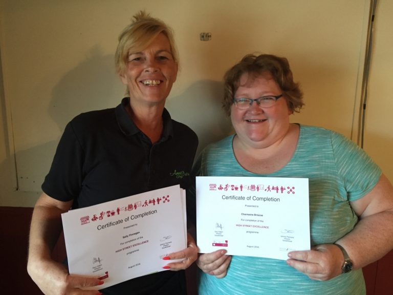 First graduates of project to boost Telford’s high streets say it has already improved their businesses