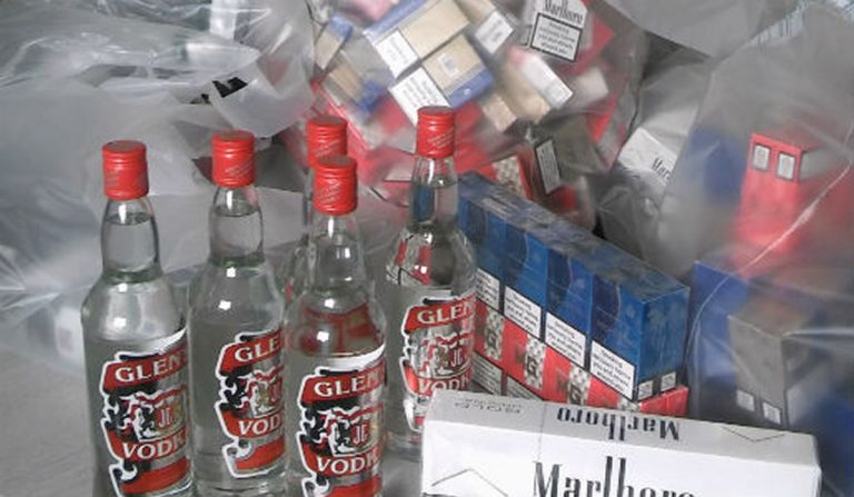 Suspected illegal cigarettes and alcohol worth over £6,000 seized in Wellington