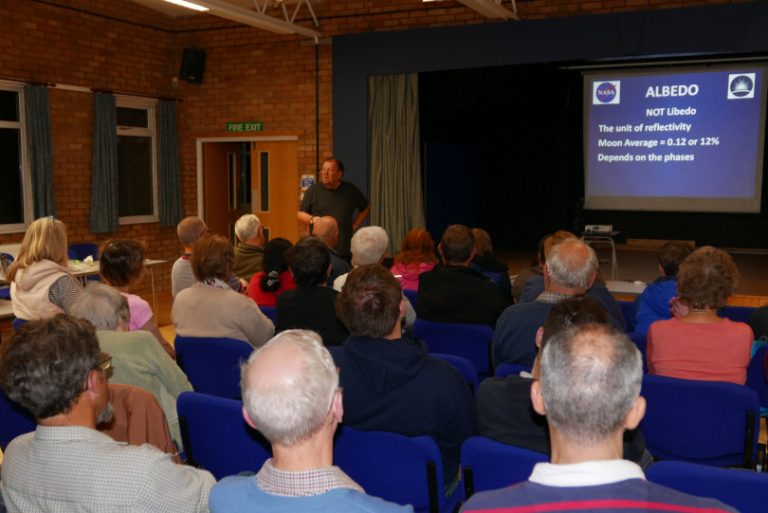 Steve Szwajkun was one of the society members to give a talk at the event