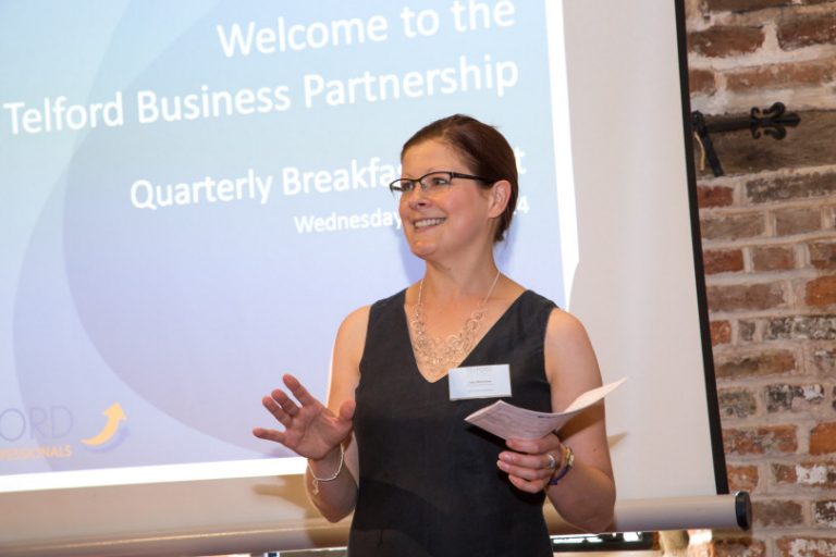 Telford Business Partnership Chairman Jan Minihane