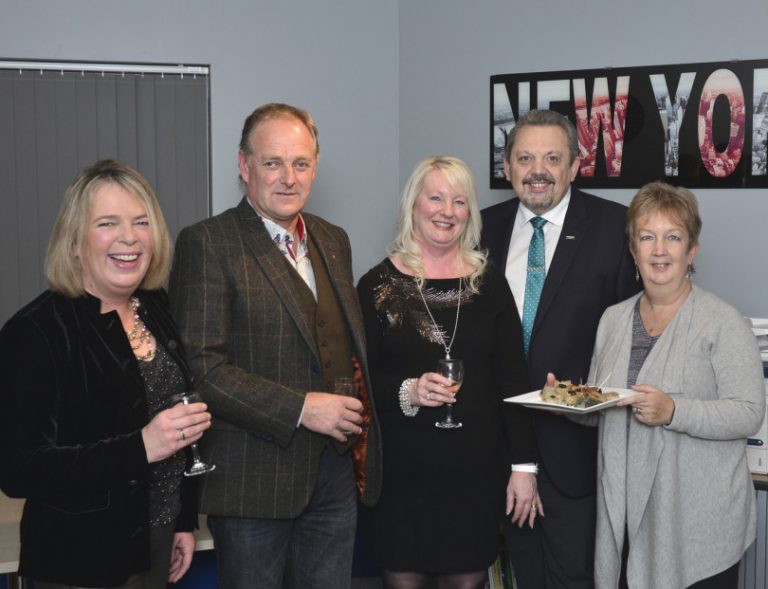Pictured are, from left, Julie Fullwood, James Fullwood, Debbie Randall, Tony Randall and Bev George