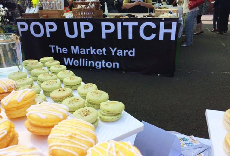 Pop-up Pitch in Wellington