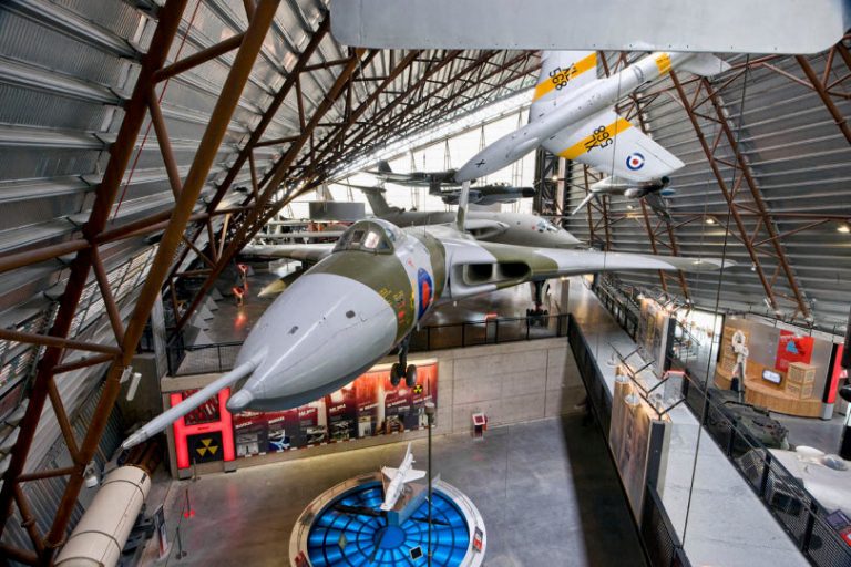 RAF Museum Cosford is also the only place in the world where you can see all three of Britain's V-Bombers including the Vulcan. Photo: ©Trustees of the Royal Air Force Museum
