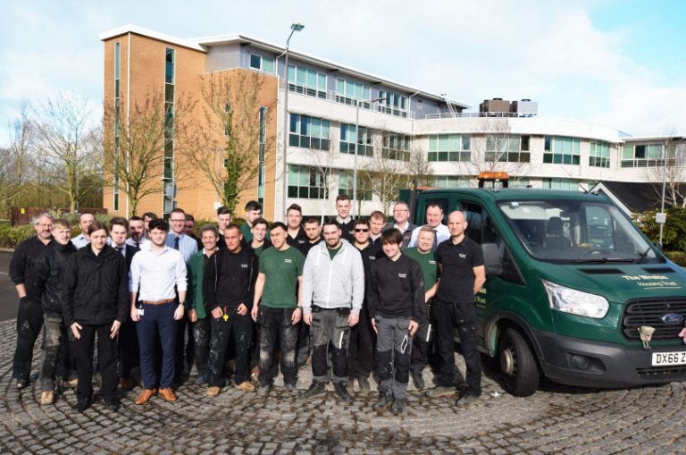 Apprentices past and present gathered at The Wrekin Housing Trust this week, many of whom have been through Shrewsbury Colleges