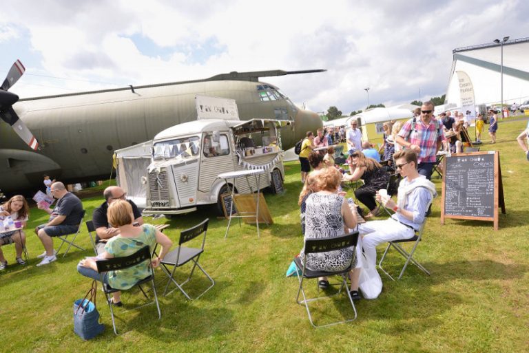 Over 90 local producers will be at this year’s Cosford Food Festival. Photo: ©Trustees of the Royal Air Force Museum