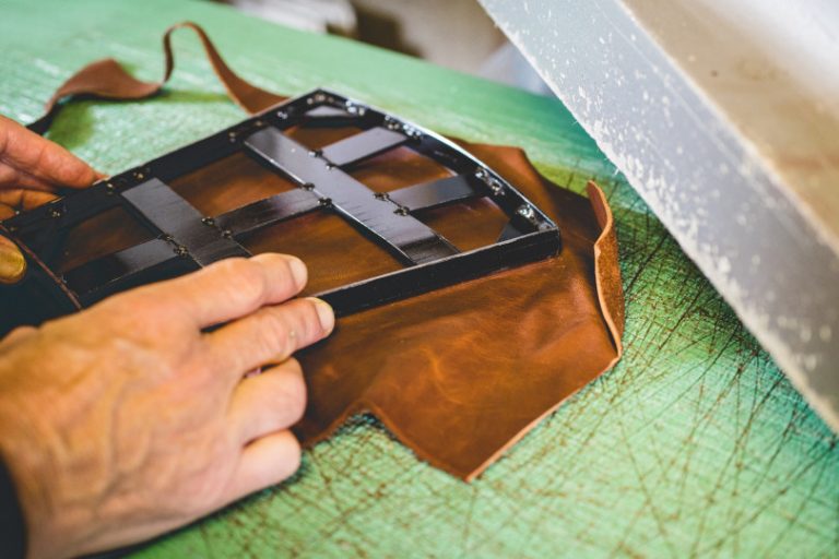 Bradley's Tannery now exports 85% of his goods and has added new customers after attending a major trade show in Germany earlier this year