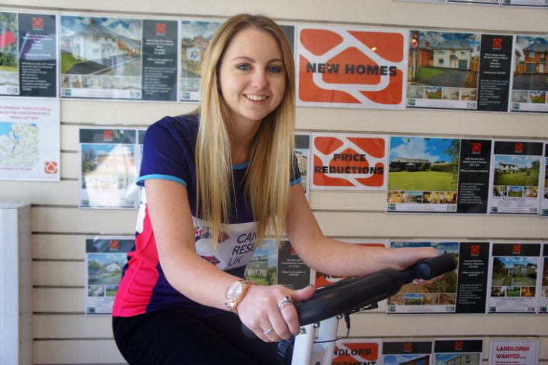 Kasey Bright gets ready for the challenge