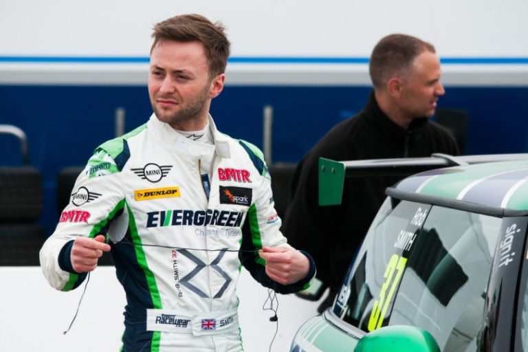 Rob Smith at Rockingham. Photo: Mark Campbell/CarSceneUKMedia