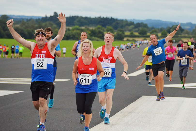 The annual Spitfire 10K will also be returning to the RAF Museum Cosford this September. Photo: RAF Museum Cosford
