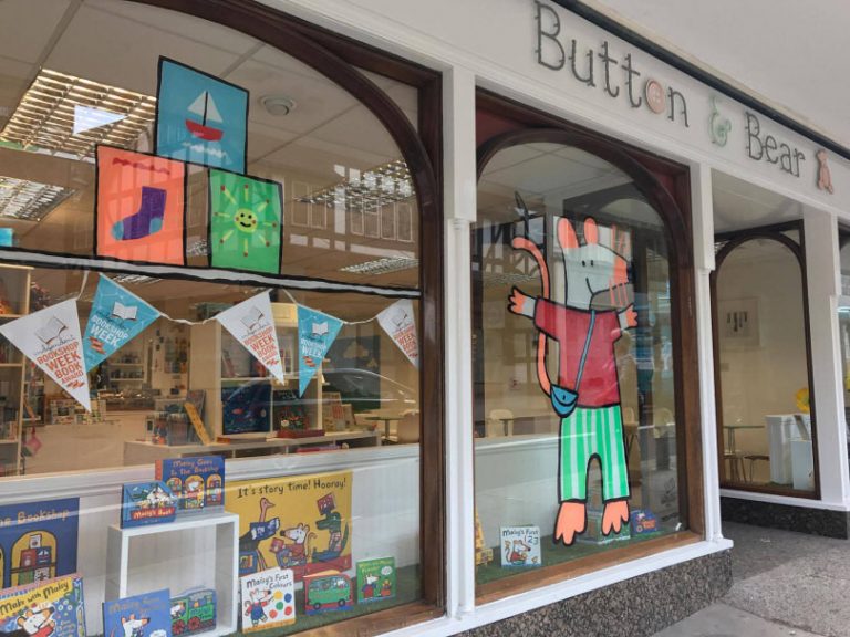 Button & Bear Bookshop on Castle Street in Shrewsbury