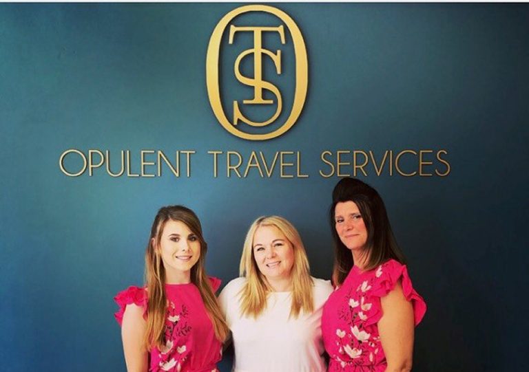 Natasha Beaman with Managing Director Leighann Morgan and co-worker Lydia Darby