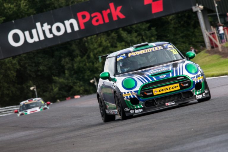 Rob Smith on the track at Oulton Park. Photo: Mark Campbell/CarScene UK Media