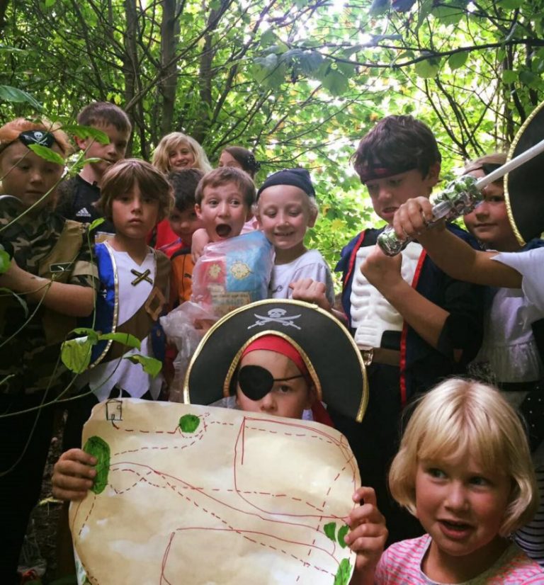 Youngsters enjoying themselves at a Crossbar Foundation holiday course