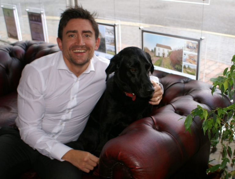 Max the Labrador at Harwood The Estate Agent