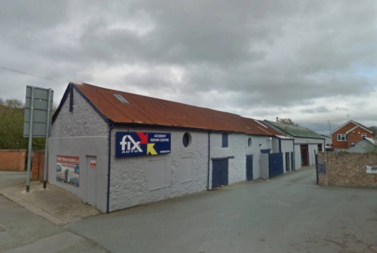 Pant Motor Bodies on North Road in Llanymynech. Photo: Google Street View