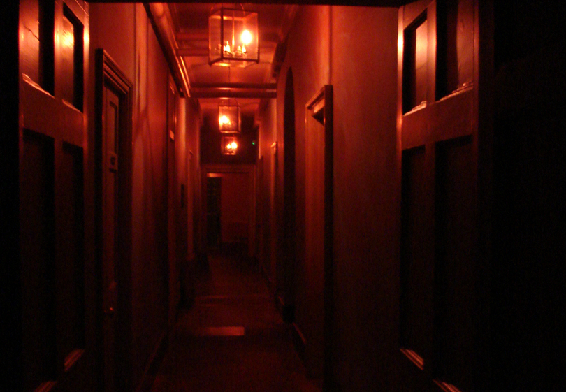 Attingham Mansion after dark. Photo: National Trust