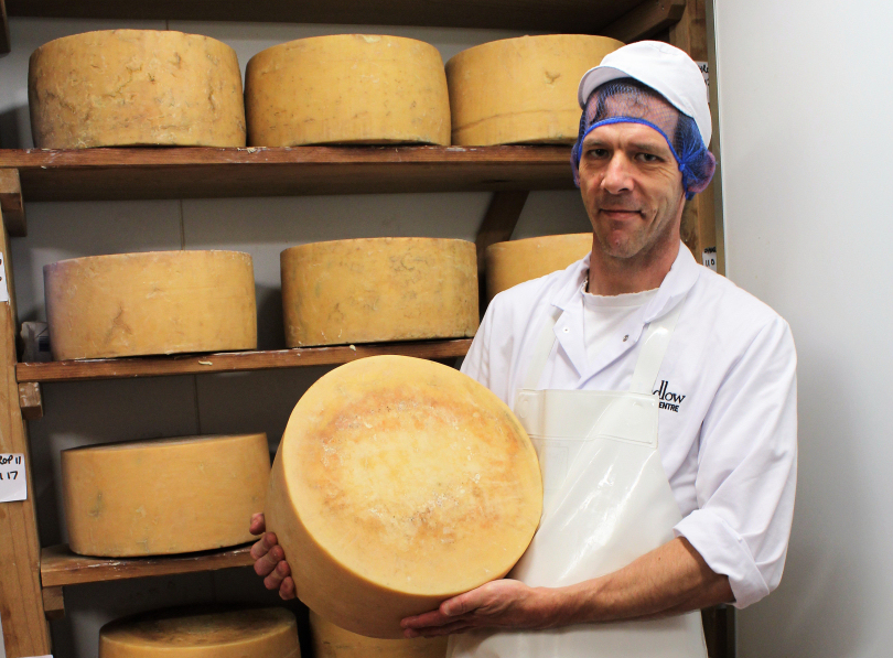 Ludlow Food Centre’s Dairy Manager, Dudley Martin