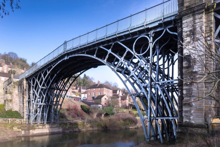 The Iron Bridge has spanned the River Severn in Shropshire since 1779. Photo: English Heritage