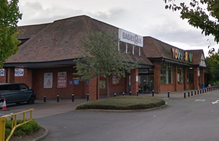 The former Toys 'R' Us store on the Meole Brace Retail Park in Shrewsbury. Photo: Google Street View