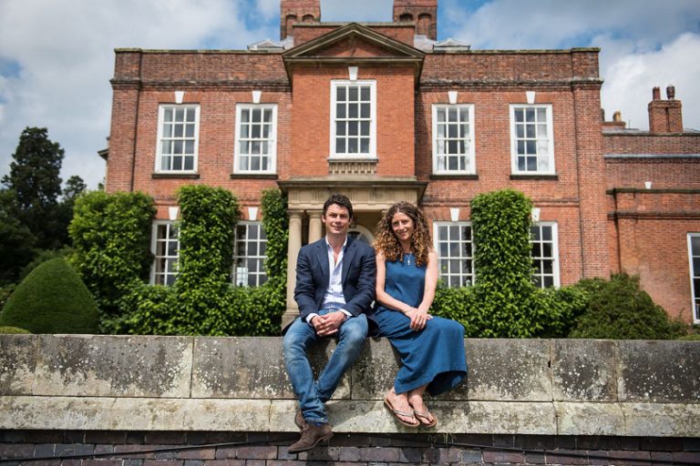 Phil and Susie Godsal, who co-own and run Iscoyd Park