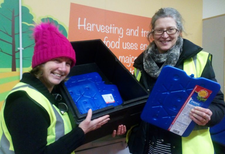 Ali Thomas and Katy Anderson from Shrewsbury Food Hub