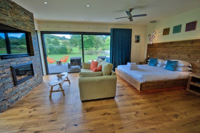 The Long Mynd room at The Baron at Bucknell