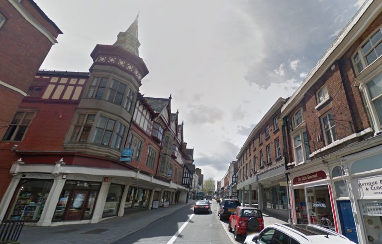 Castle Street in Shrewsbury. Photo: Google Street View