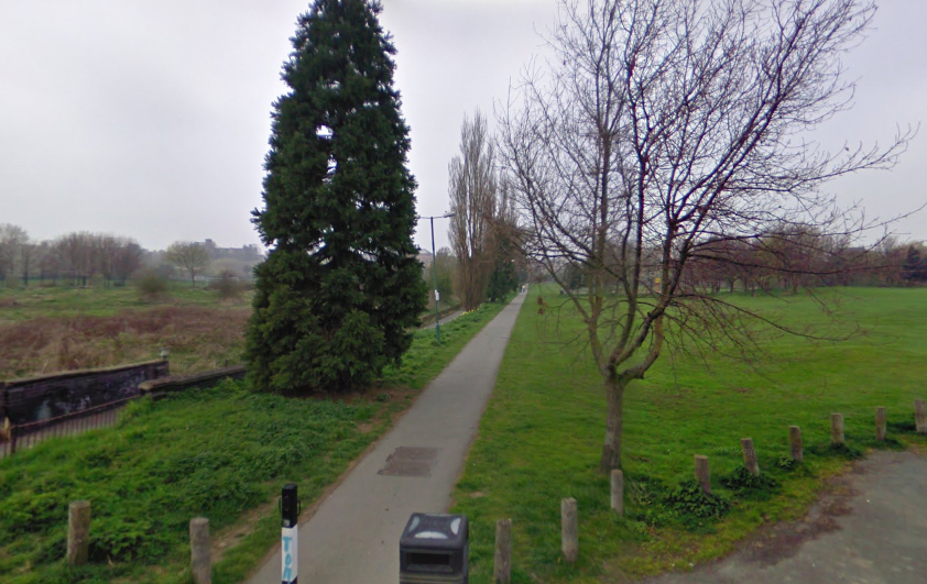The assault took place on Castle Walk in Shrewsbury. Photo: Google Street View