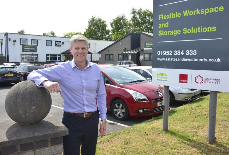 Marc Derbyshire at Stafford Park, in Telford