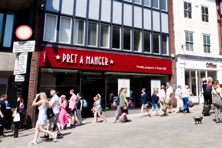 Pret a Manger in Shrewsbury