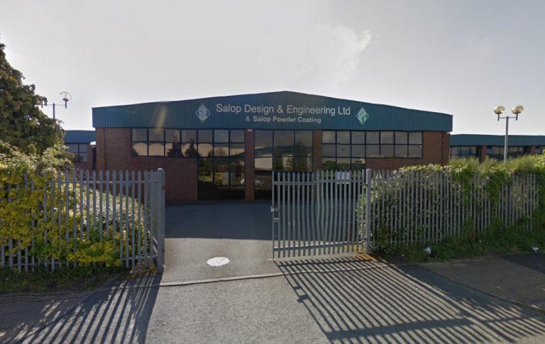Salop Design and Engineering Ltd on Brixton Way in Shrewsbury. Photo: Google Street View