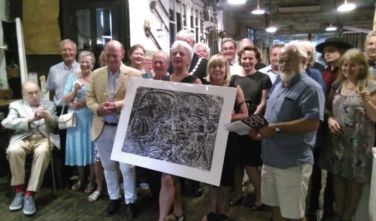 The Wilfred Owen 100 events brochure was launched at Tanners in Shrewsbury