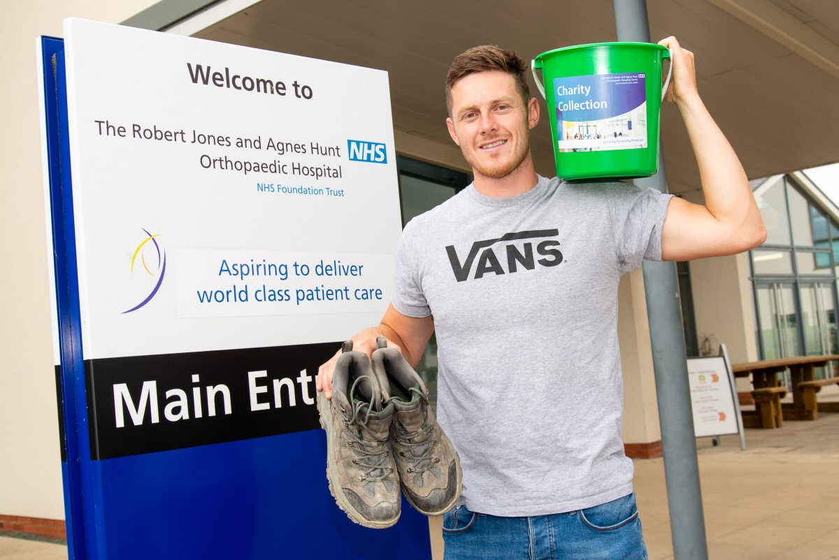 Chris Morris ahead of his challenges