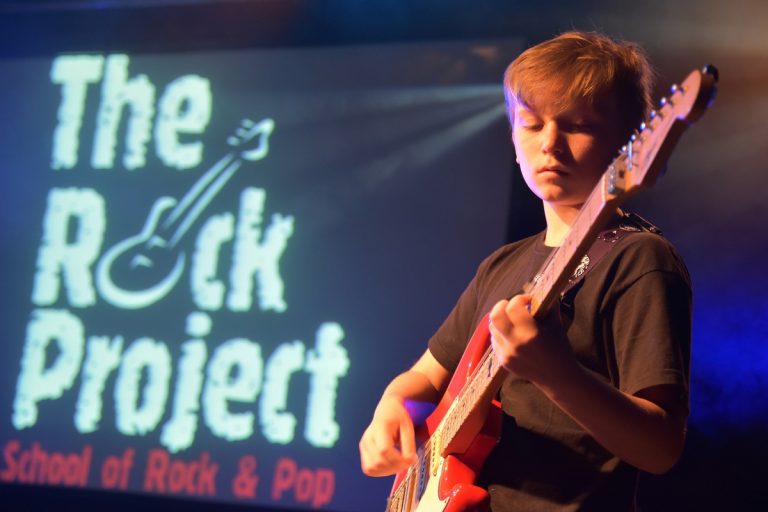 More than 50 guitarists, bass players, singers and drummers aged 7 to 18 will perform at Bayston Hill Memorial Hall