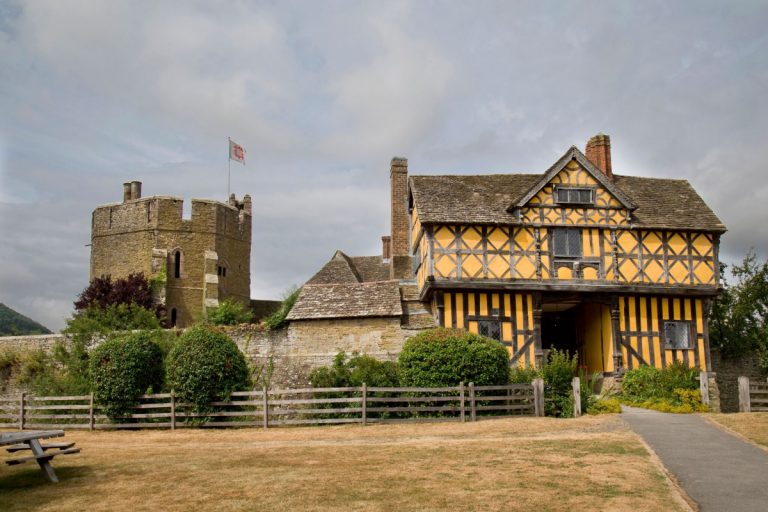 Stokesay Castle in south Shropshire. Photo: English Heritage